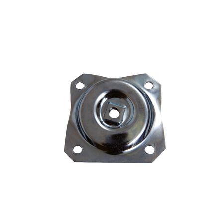 Waddell 2-1/2 in. H Angled Steel Table Leg Plate