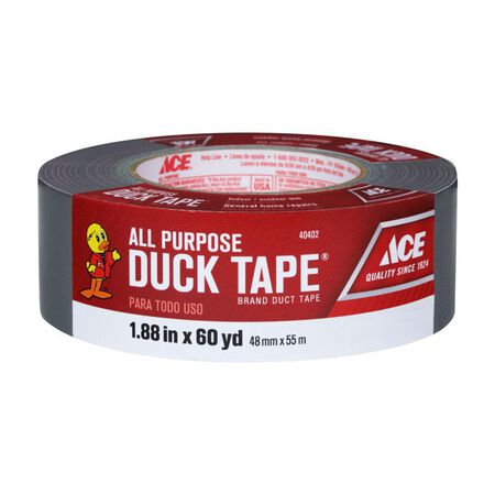 Ace Duct Tape 1.88 in. W x 60.1 yd. L Gray