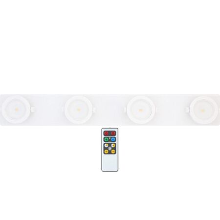 Rite Lite 15.75 in. L White Battery Powered LED Strip Light 70 lm