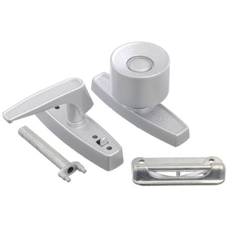 Ace Assorted Aluminum Universal Knob Latch 1 pk