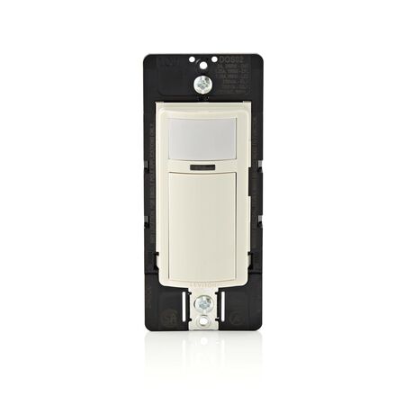 Leviton Decora 2.5 amps Single Pole Motion Sensor Switch Light Almond 1 pk