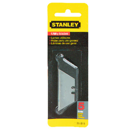 Stanley Steel Regular Duty Utility Replacement Blade 2-7/16 in. L 5 pc
