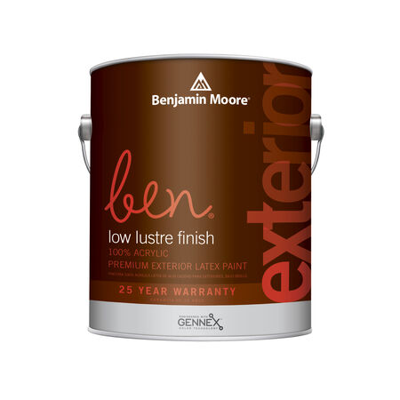 Benjamin Moore Ben Low Luster Tintable Base Base 1 Paint Exterior 1 gal