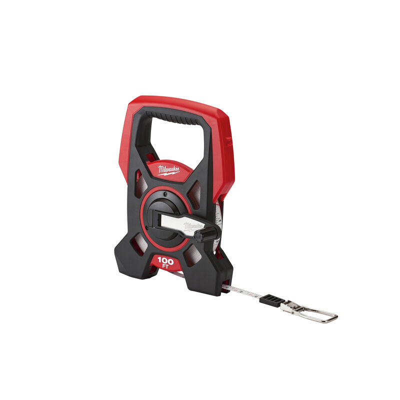 Milwaukee 100 Ft L X 1 75 In W Open Reel Long Tape Measure 1 Pk Stine Home Yard The Family You Can Build Around