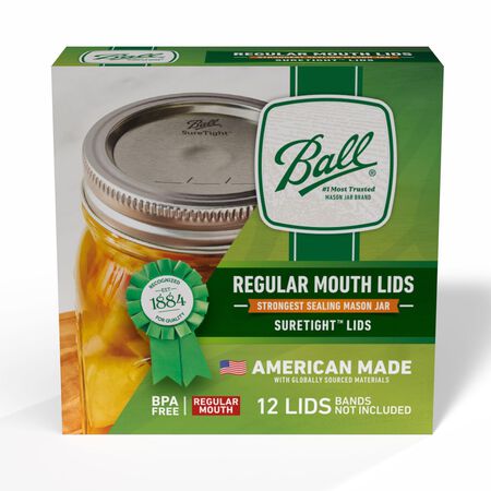 Ball Regular Mouth Canning Lid 12 pk