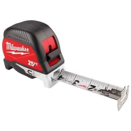 Milwaukee 25 Ft. Electricians Magnetic Tape Measure
