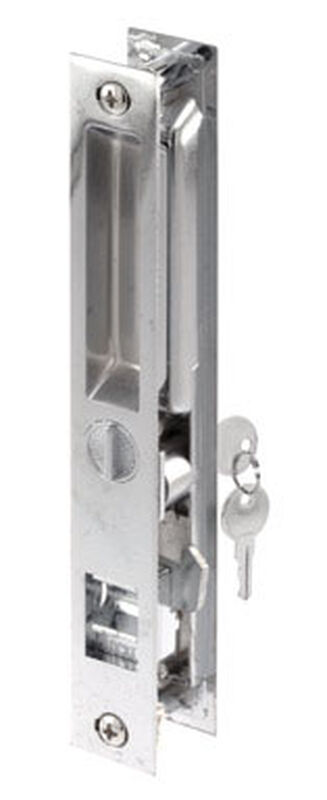 Prime Line Patio Door Handle Set Indoor And Outdoor Silver Die