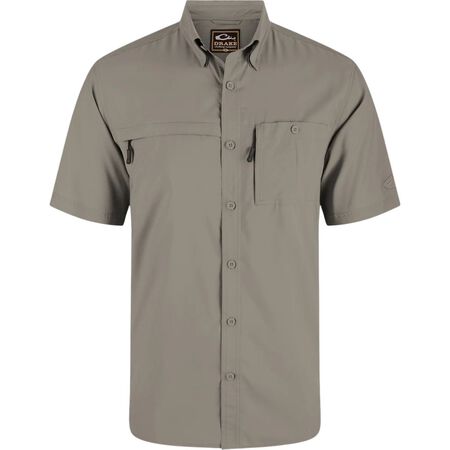 Drake Waterfowl 8-Shot Flyweight Shirt Vintage Khaki Size 3XL