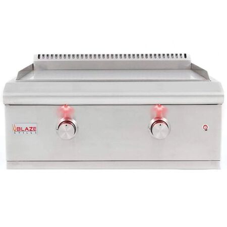Blaze Premium LTE 30 in. Built-In Natural Gas Griddle With Lights