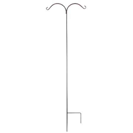 Panacea Brown Wire 84 in. H Double Crook Plant Hook 1 pk