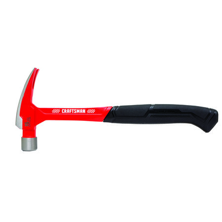 Craftsman 16 oz Smooth Face Rip Hammer 13 3/4 in. Steel Handle