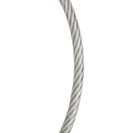 Koch Industries 3/16-1/4 in. D X 250 ft. L Galvanized Clear Vinyl Coated Wire Rope Cable