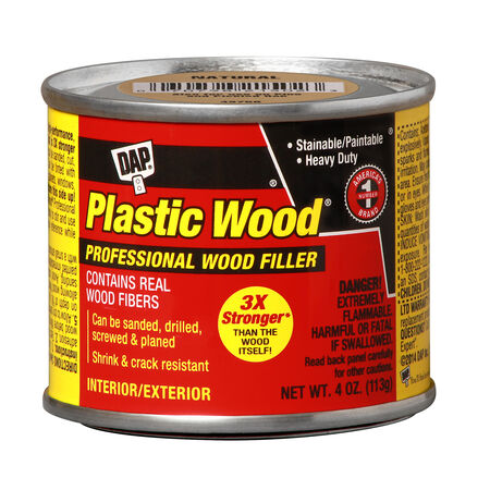 DAP Plastic Wood Natural Wood Filler 4 oz