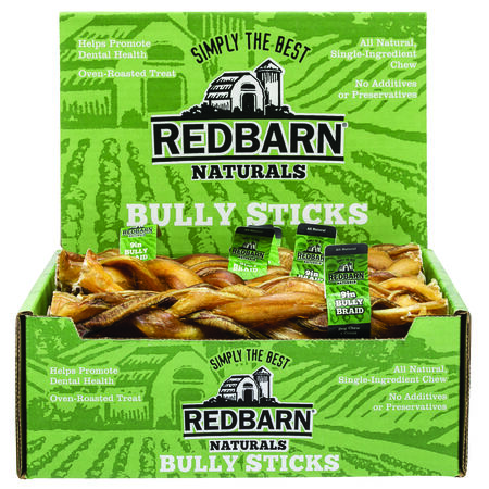 Redbarn Naturals Beef Grain Free Chews For Dogs 9 in. 1 pk