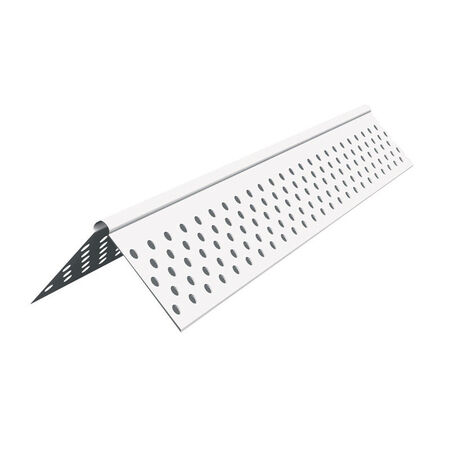 Amerimax Vinyl Corner Bead 1-1/4 in. x 1-1/4 in. x 8 ft. Vinyl
