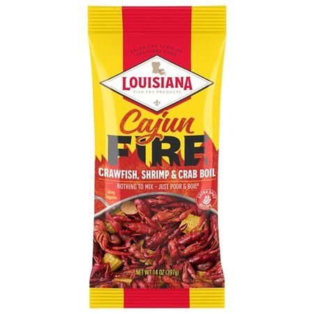 Louisiana Fish Fry Cajun Fire Boil 14 oz