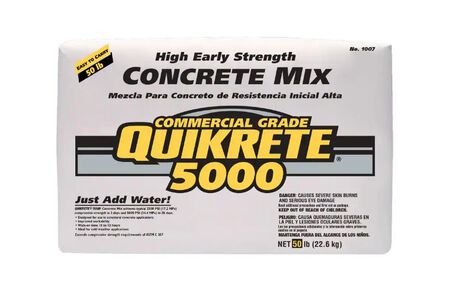 Quikrete 5000 High Early Strength Concrete Mix 50 lb.