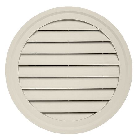 Vinyl Almond Vent Round 22"