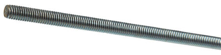 Boltmaster 7/16-14 in. Dia. x 6 ft. L Zinc-Plated Steel Threaded Rod