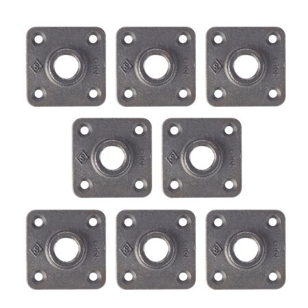 STZ Industries Pipe Decor Iron Flange 1/2 in.