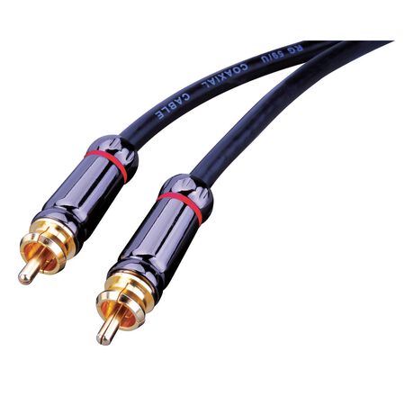 Monster 12 ft. L Subwoofer Cable RCA