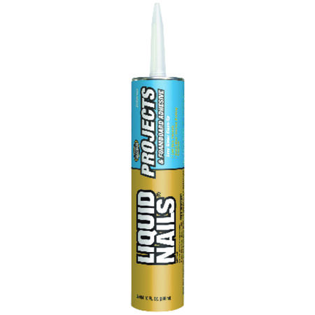 Liquid Nails Projects & Foamboard High Strength Latex Adhesive 10 oz