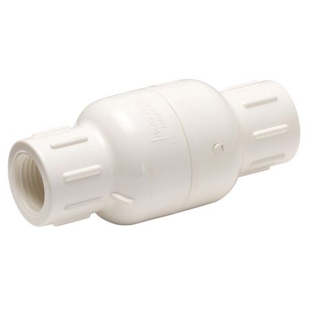 Homewerks 1-1/2 in. D X 1-1/2 in. D FIP PVC Spring Loaded Check Valve