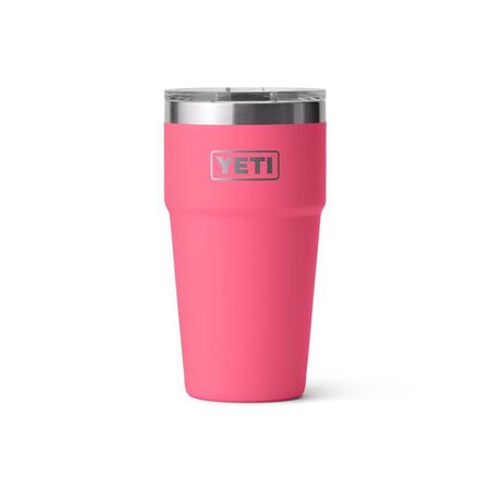 YETI Rambler 20 oz Tropical Pink BPA Free Stackable Insulated Cup