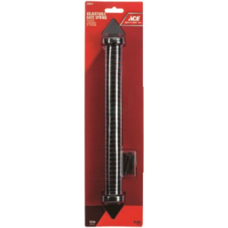 Ace 14 in. D X 1.65 in. L Black Steel Gate Spring
