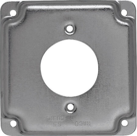 Raco Square Steel Box Cover