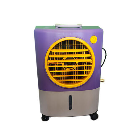 Hessaire 500 sq ft Portable Evaporative Cooler 1300 CFM Purple and Gold