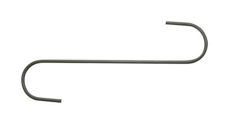 Panacea Black Steel 12 in. H S-Hook Extender Hook 2 pk