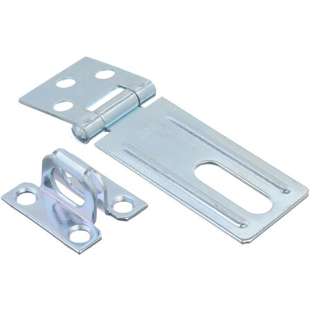 Ace Zinc 3-1/4 in. L Fixed Staple Safety Hasp