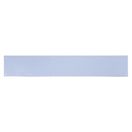 Tell 6 in. H X 34 in. L Satin Aluminum Kickplate