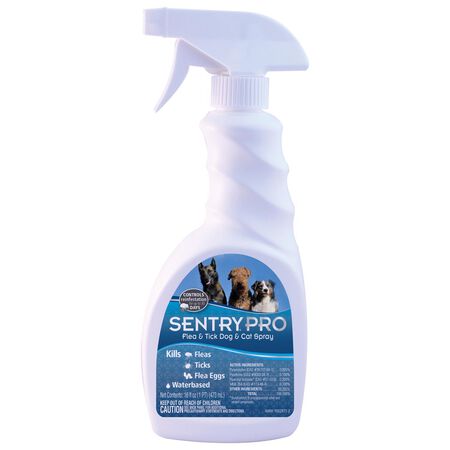 Sentry Pro Liquid Cat and Dog Flea and Tick Spray 0.112% Pyrethrin, 0.100% Permethrin, 0.500% Bicycl