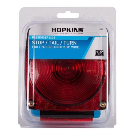 Hopkins Red Square Stop/Tail/Turn Combination Tail Light