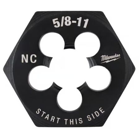 Milwaukee SAE 5/8-11 NC 1-7/16 in. Hex Threading Die