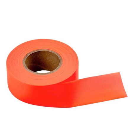 C.H. Hanson 150 ft. L X 1.2 in. W Plastic Flagging Tape Orange