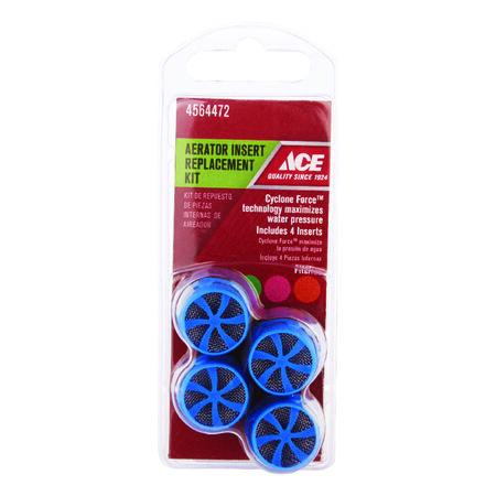 Ace Dual Thread 15/16 in. Blue Faucet Aerator Repair Kit