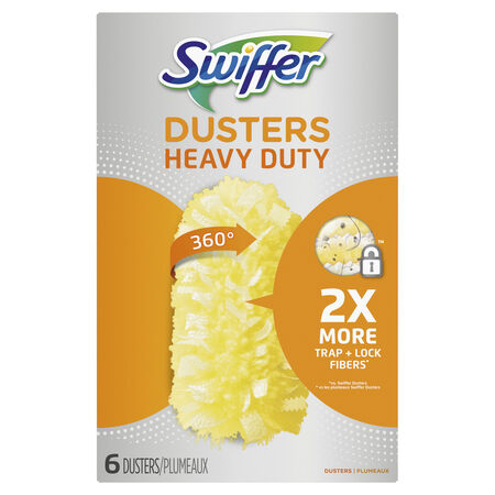 Swiffer 360 Heavy Duty Dusters Microfiber Heavy Duty Duster Refill 6 pk