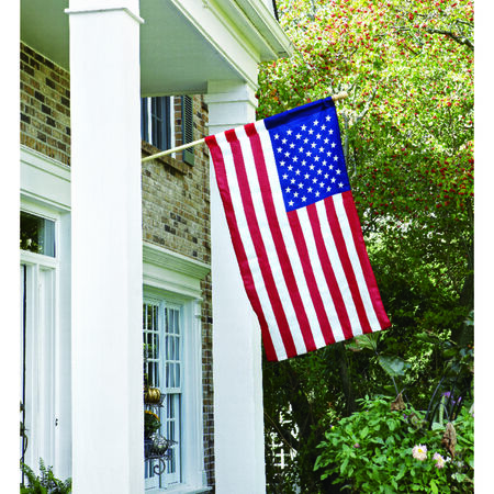 Valley Forge American Flag Set 2.5 in. H X 4 ft. W