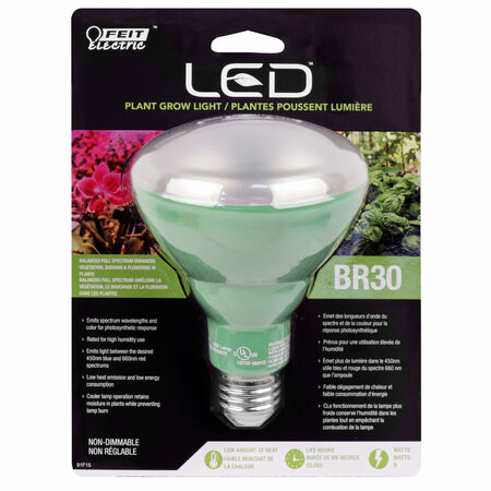 Feit Electric BR30 E26 (Medium) LED Grow Light Sunlight 60 W 1 pk