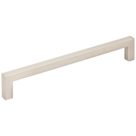 169mm Overall Length square bar pull Satin Nickel