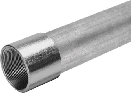 Allied Moulded 2 in. Dia. x 10 ft. L Electrical Conduit IMC Galvanized Steel