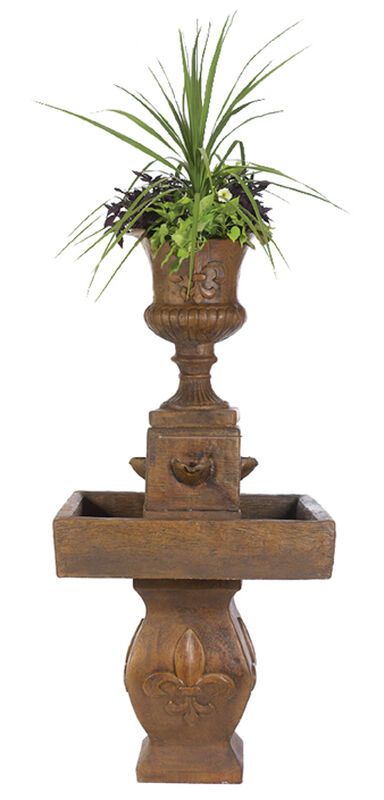 4 Spillplain Fleur De Lis Fountain Java Stine Home Yard The Family You Can Build Around
