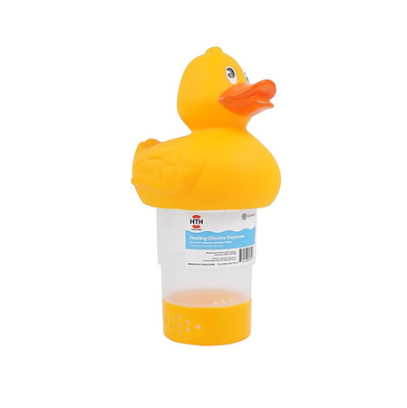 HTH Brilliance Chlorine Floater for Pools - Holds 4 Brilliance Tabs or 5 Standard 3-in. Tablets