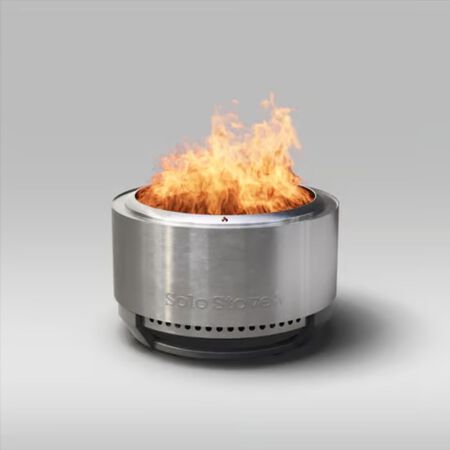 Solo Stove Summit 24 in. W Stainless Steel Round Wood Fire Pit