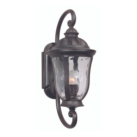 Craftmade Frances 19.3 in. Oiled Bronze Outdoor Outdoor Wall Mount, Small