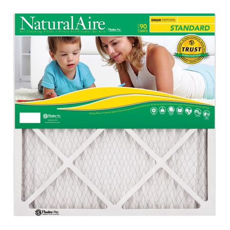 NaturalAire 30 in. W X 30 in. H X 1 in. D Pleated 8 MERV Pleated Air Filter 1 pk