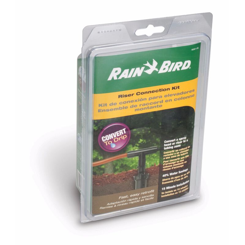 Rain Bird Drip Irrigation Riser Connection Kit 0.1 cu. ft. Stine Home